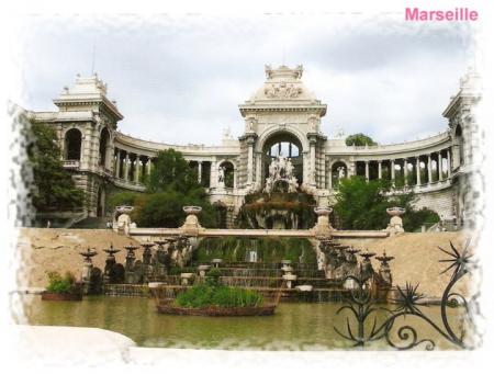 Marseille .Palais Longchamps